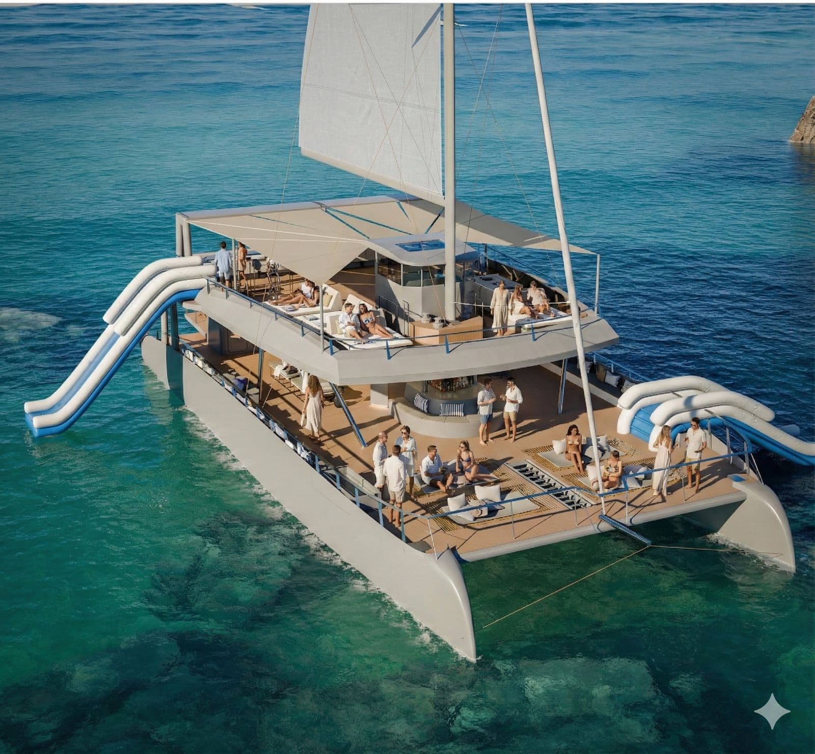AZUL Luxury Catamaran – 4